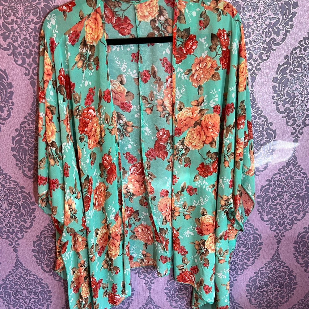 Floral cover up